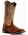 Image #1 - Laredo Men's Rigid Roughout Performance Western Boots - Broad Square Toe , Rust Copper, hi-res