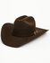 Image #1 - Stetson 6X Skyline Felt Cowboy Hat, Chocolate, hi-res