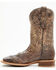 Image #3 - Corral Men's Exotic Ostrich Barbed Wire Western Boots - Broad Square Toe , Brown, hi-res