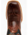 Image #6 - RANK 45&reg; Men's Bullet Saddle Western Performance Boots - Broad Square Toe, Black/brown, hi-res