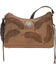 Image #1 - American West Women's Sacred Bird Shoulder Bag, Distressed Brown, hi-res