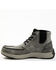 Image #3 - Cody James Men's Trusted Glacier Lace-Up Casual Chelsea Boots - Moc Toe, Grey, hi-res