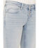 Image #2 - Shyanne Women's Senita Light Medium Wash Low Rise Bootcut Stretch Denim Jeans, Light Medium Wash, hi-res