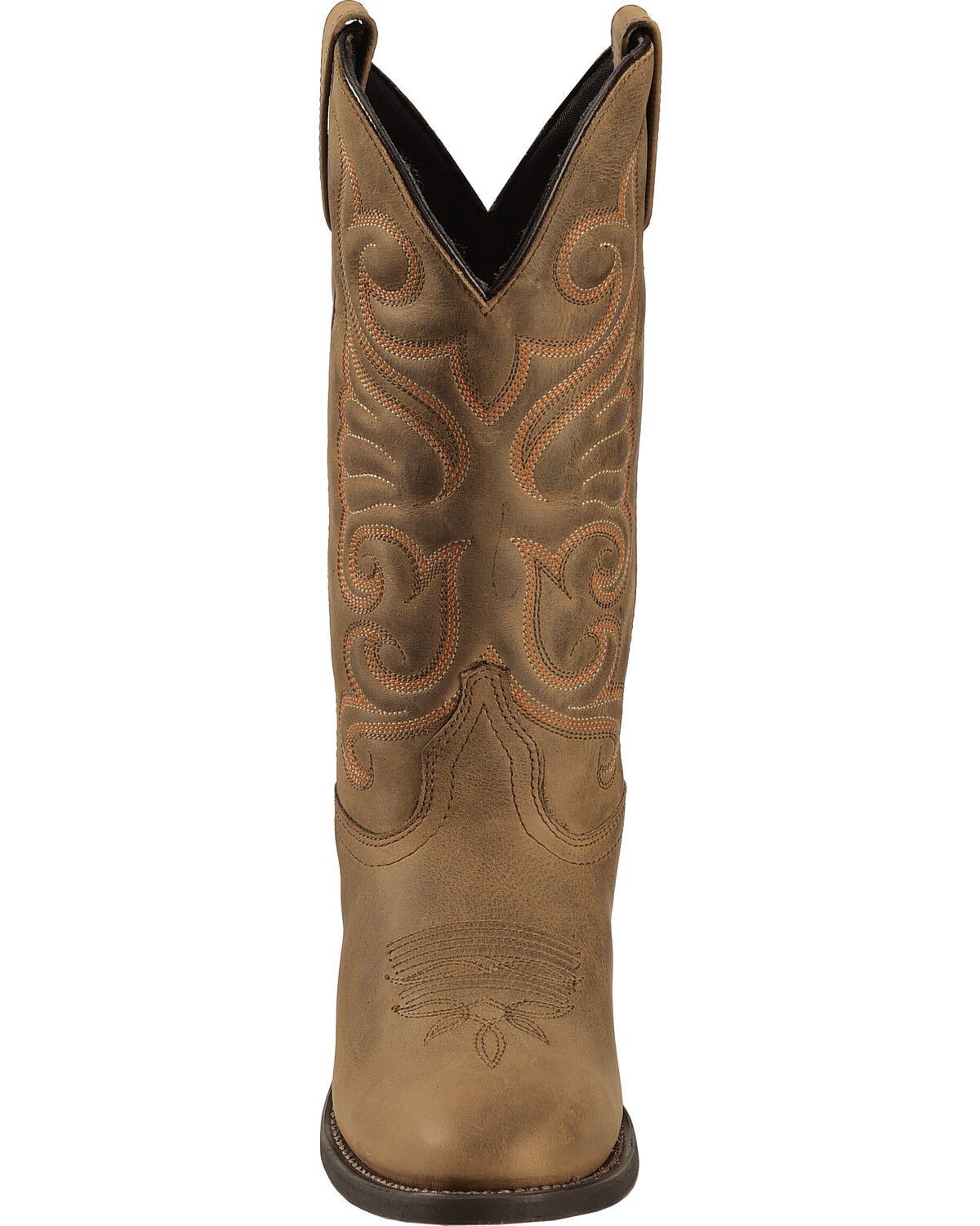 Image #4 - Laredo Women's Bridget Performance Western Boots - Round Toe, Tan, hi-res