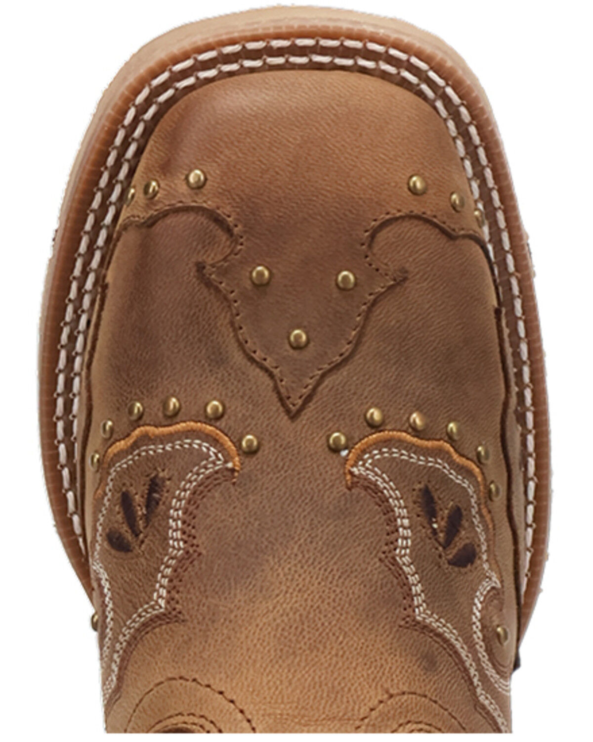 Image #6 - Laredo Women's Lottie Performance Western Boots - Broad Square Toe, Sand, hi-res