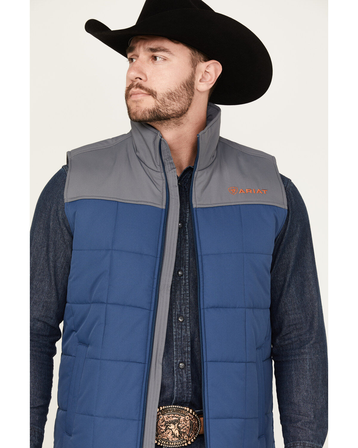 Image #2 - Ariat Men's Crius Insulated Vest - Tall, , hi-res