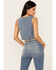 Image #4 - Idyllwind Women's Medium Wash Embellished Stretch Denim Vest , Medium Wash, hi-res