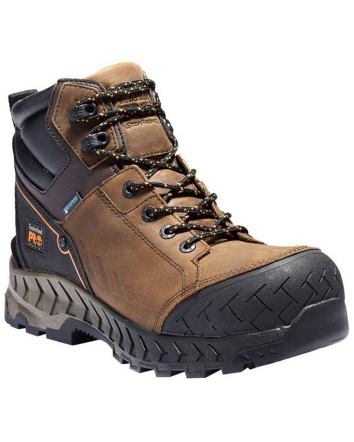 Timberland PRO Men's Summit Work Boots - Composite Toe, Brown, hi-res