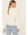 Image #4 - Wrangler Women's Modern Oversized Logo Crewneck Sweatshirt , White, hi-res