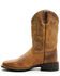 Image #3 - Cody James Men's Ace Western Boots - Broad Square Toe, Tan, hi-res