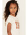 Image #2 - Shyanne Girls' Howdy Y'all Short Sleeve Graphic Tee, Off White, hi-res