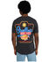 Image #1 - Wrangler X Stranger Things Men's Bradley's Big Buy Short Sleeve Graphic T-Shirt, Black, hi-res