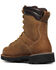 Image #3 - Danner Men's Quarry 8" Lace-Up Waterproof Work Boot - Alloy Toe, Brown, hi-res