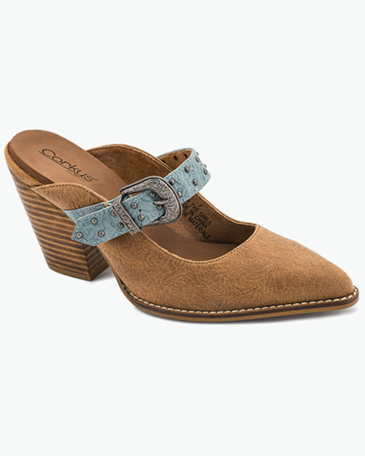 Image #1 - Corky's Women's For The Girls Western Mule Shoes, Camel, hi-res