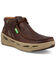 Image #1 - Twisted X Men's Peek-A-Boo Matrix Collection&trade; Casual Shoes - Moc Toe, Brown, hi-res