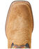 Image #4 - Ariat Boys' Derby Monroe Western Boots - Square Toe , Beige, hi-res