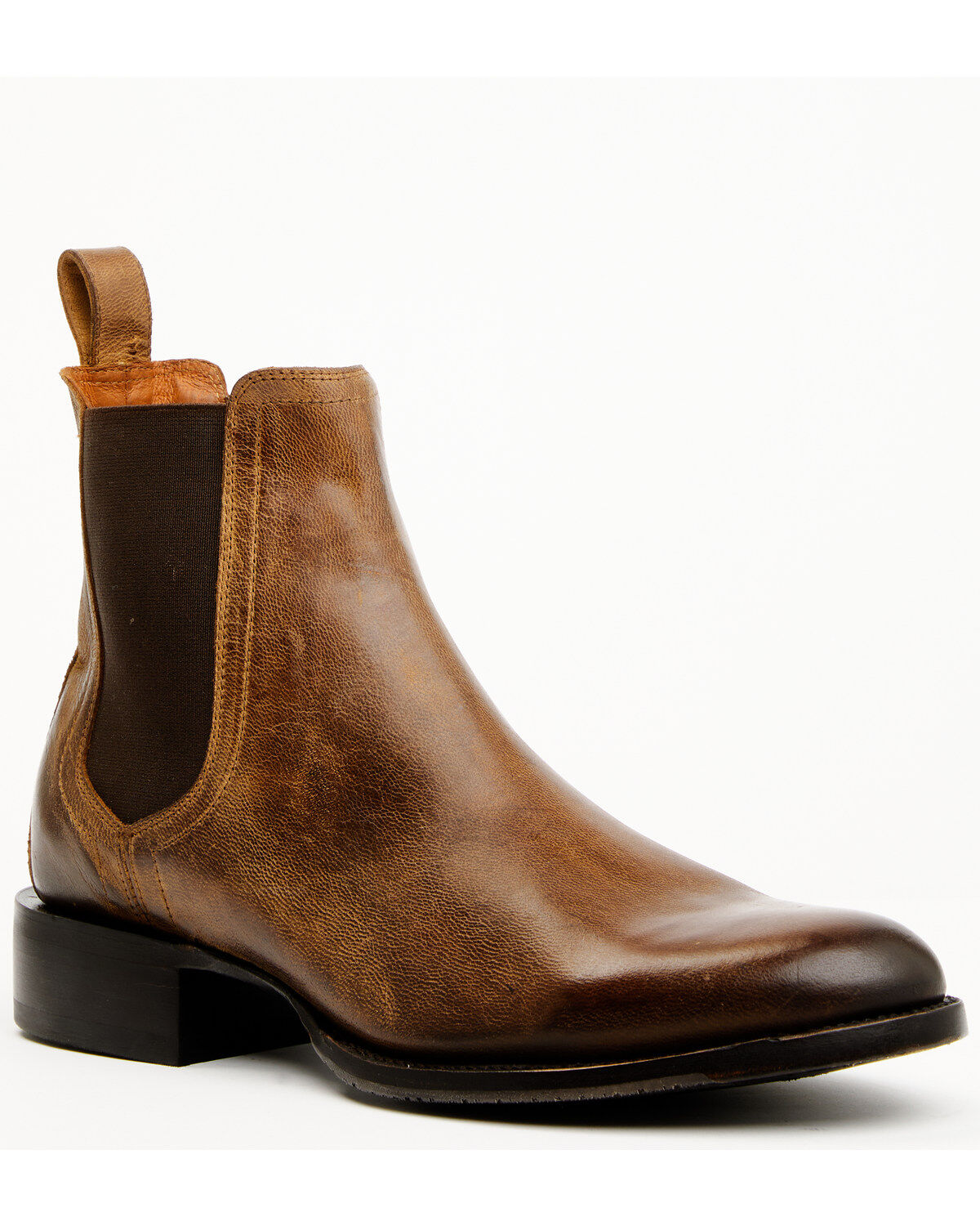 Image #1 - Cody James Black 1978&reg; Men's Franklin Chelsea Ankle Boots - Round Toe, Tan, hi-res