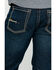 Image #9 - Ariat Men's Rebar M4 Low Rise Boot Cut Jeans, Denim, hi-res