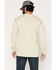 Image #4 - Forge Workwear Men's FR Solid Long Sleeve 1/4 Button-Down Henley Work Shirt, Sand, hi-res