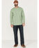 Image #2 - Hawx Men's Loden Forge Long Sleeve Work Pocket T-Shirt, Loden, hi-res