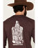 Image #4 - Moonshine Spirit&reg; Men's Whiskey Nights Long Sleeve Graphic T-Shirt, Burgundy, hi-res