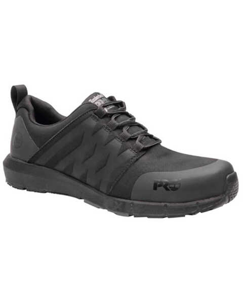 Image #1 - Timberland PRO Men's Radius Raptek Work Shoes - Composite Toe, Black, hi-res