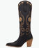 Image #3 - Dingo Women's Miss Daisy Tall Western Boots - Snip Toe, Black, hi-res