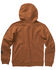 Image #2 - Carhartt Little Boys' Logo Graphic Hooded Sweatshirt , Brown, hi-res