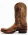 Image #3 - Moonshine Spirit Men's Distressed Western Boots - Square Toe, Tan, hi-res