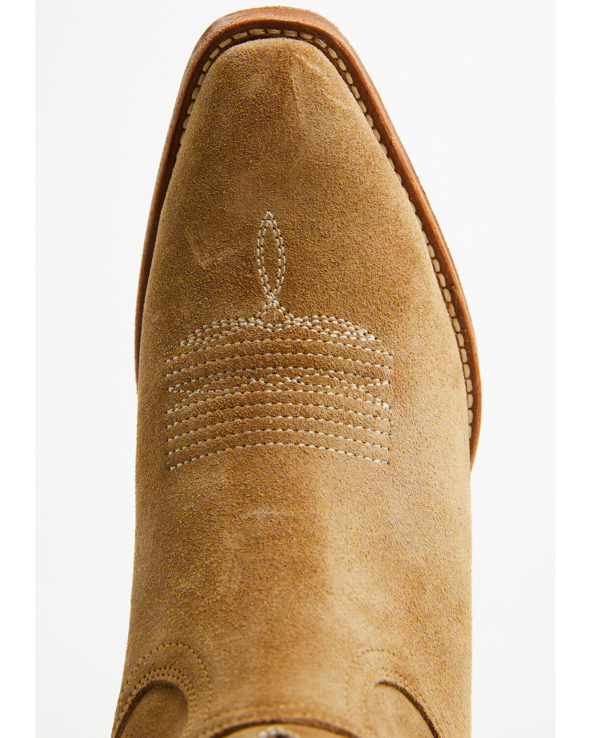 Image #6 - Shyanne Women's Tansy Suede Western Booties - Snip Toe, Brown, hi-res