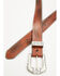 Image #1 - RANK 45&reg; Men's Colt Embossed Leather Belt, Brown, hi-res