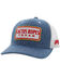 Image #1 - Hooey Boys' Denim Cactus Ropes Patch Trucker Cap, Indigo, hi-res