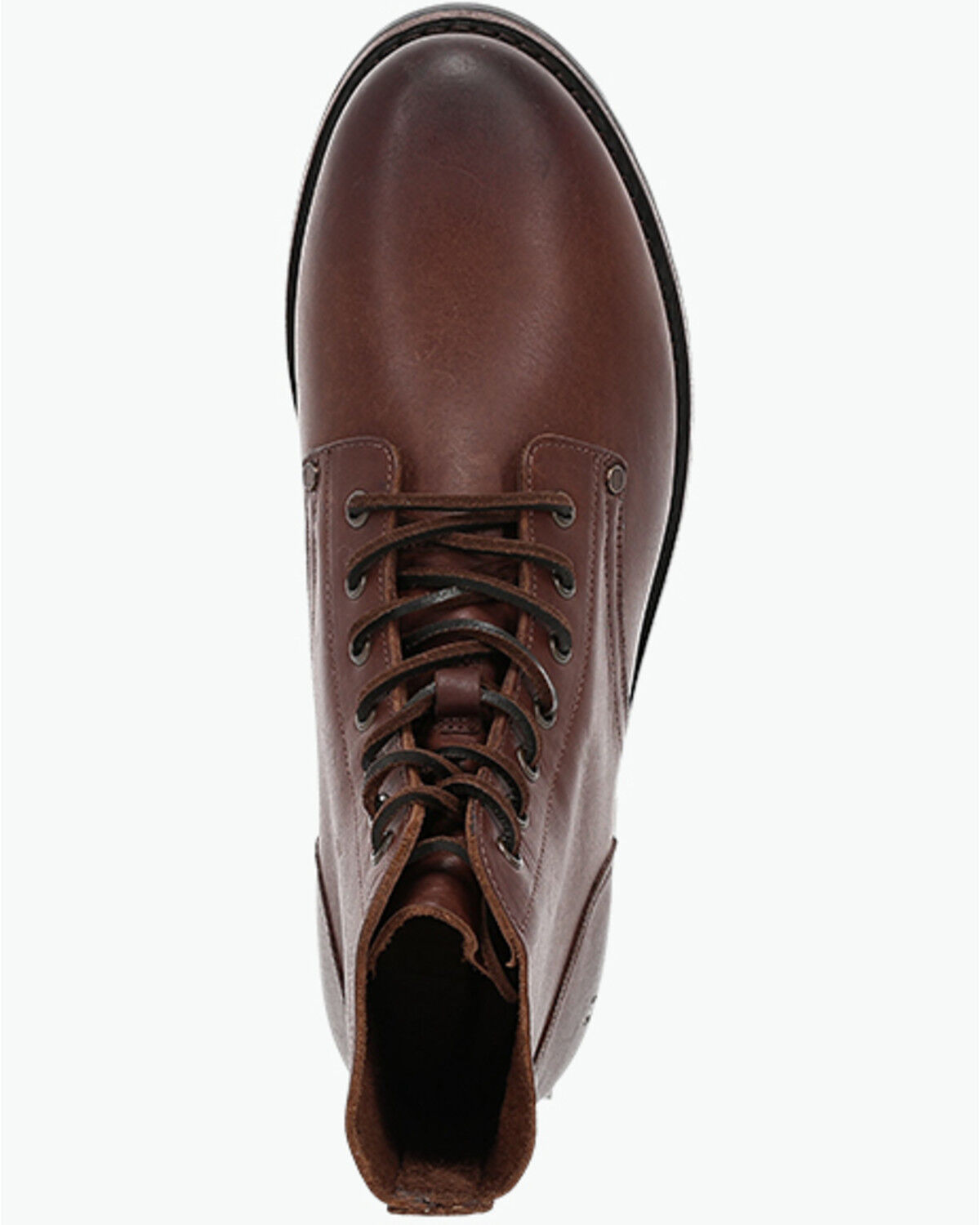Image #6 - Frye Men's Barrett Lace-Up Casual Boots - Round Toe, Cognac, hi-res