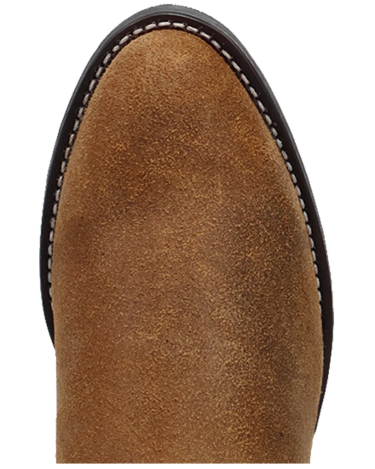 Image #6 - Laredo Men's Vanguard Roughout Zipper Ankle Boots - Round Toe, Rust Copper, hi-res