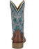 Image #6 - Justin Women's Ashtyn Performance Western Boots - Broad Square Toe, Brown, hi-res