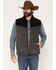 Image #1 - Moonshine Spirit&reg; Men's Lone Star Lightweight Corduroy Puffer Vest, Black, hi-res