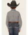 Image #4 - Ariat Boys' Pro Jayden Gingham Long Sleeve Button-Down Western Shirt, Black, hi-res