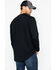 Image #2 - Hawx Men's Logo Crew Long Sleeve Work T-Shirt - Tall , Black, hi-res