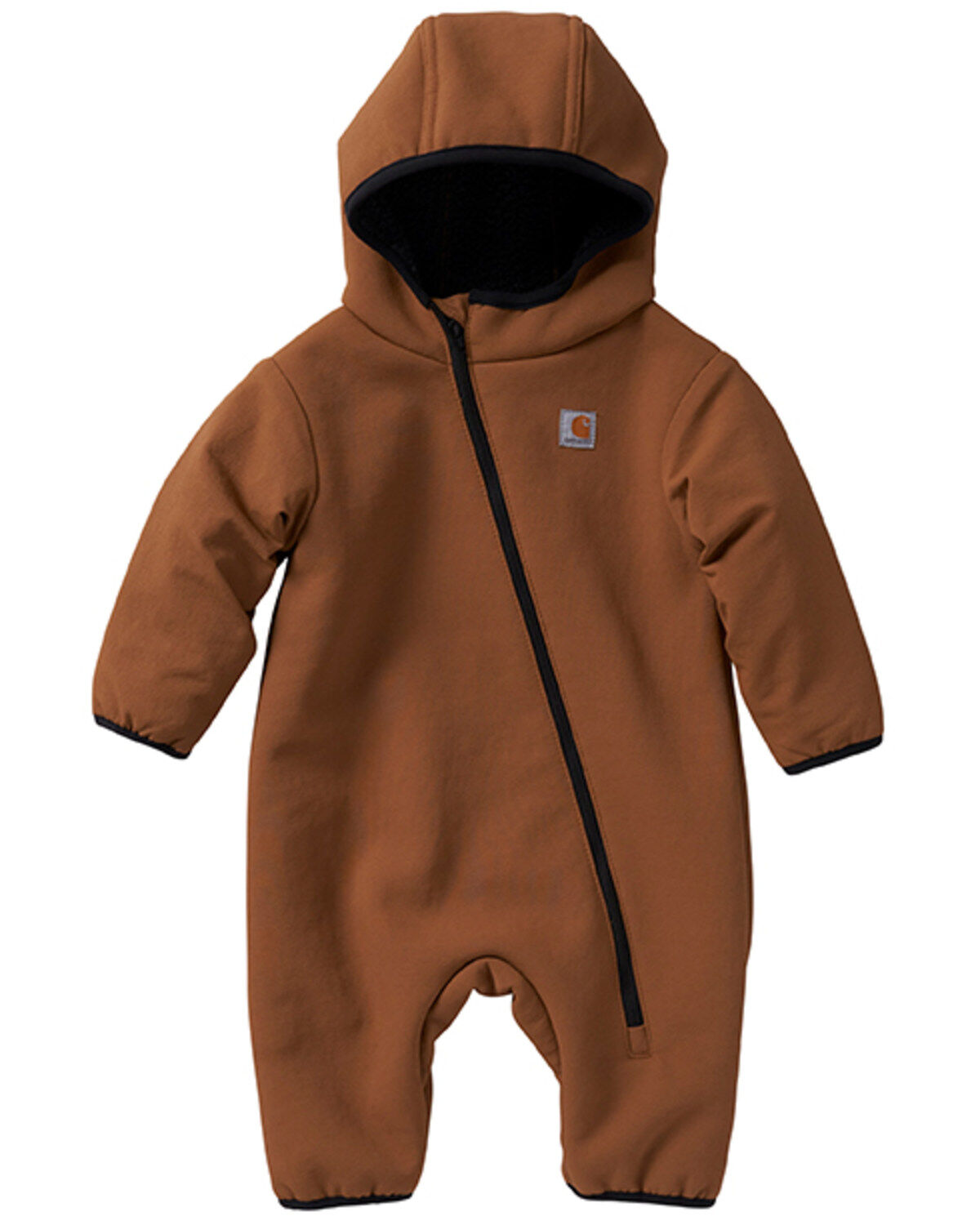 Image #1 - Carhartt Infant Boys' Relaxed Fit Coverall, Brown, hi-res