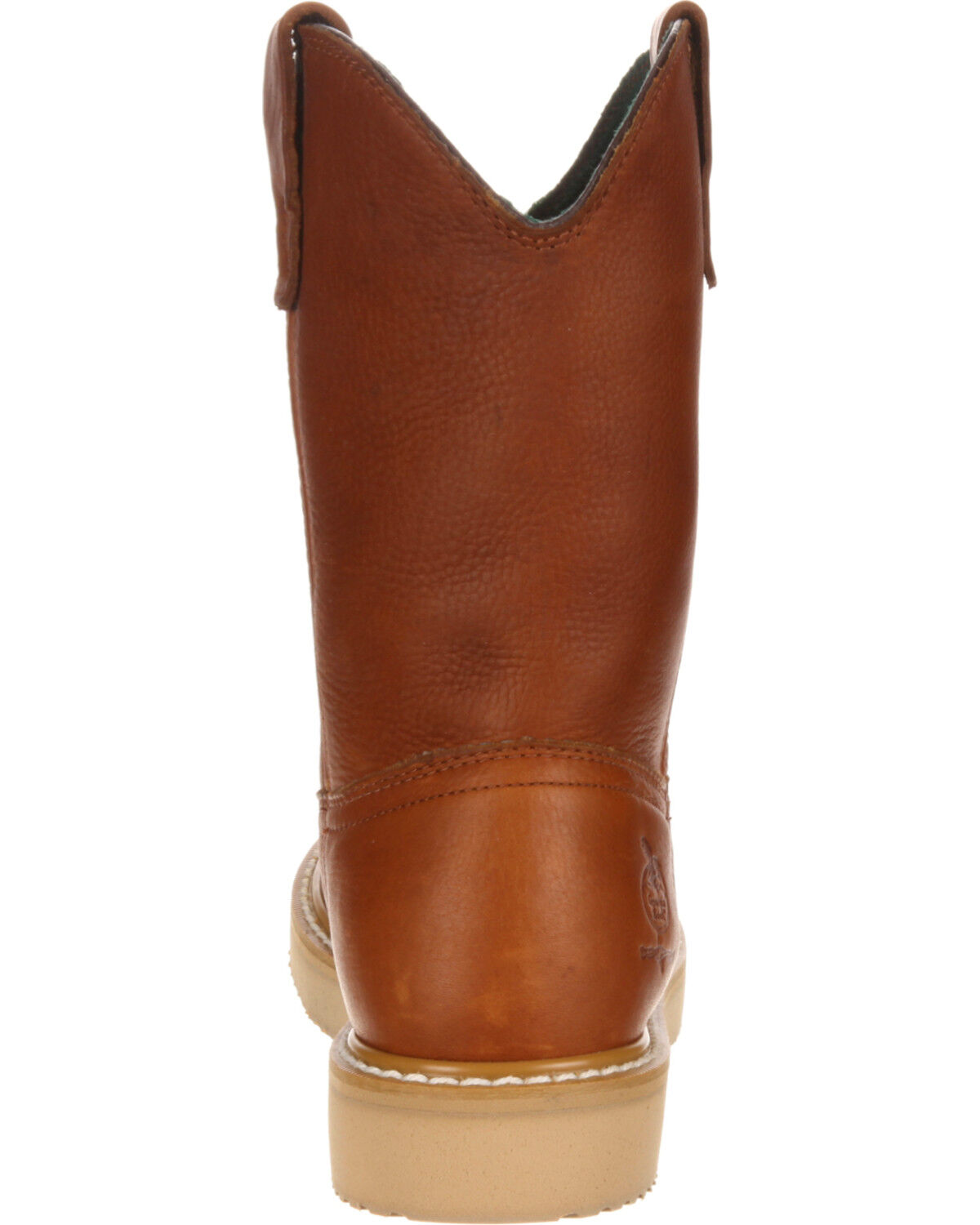 Image #12 - Georgia Boot Men's Wellington Barracuda Work Boots - Steel Toe, Brown, hi-res