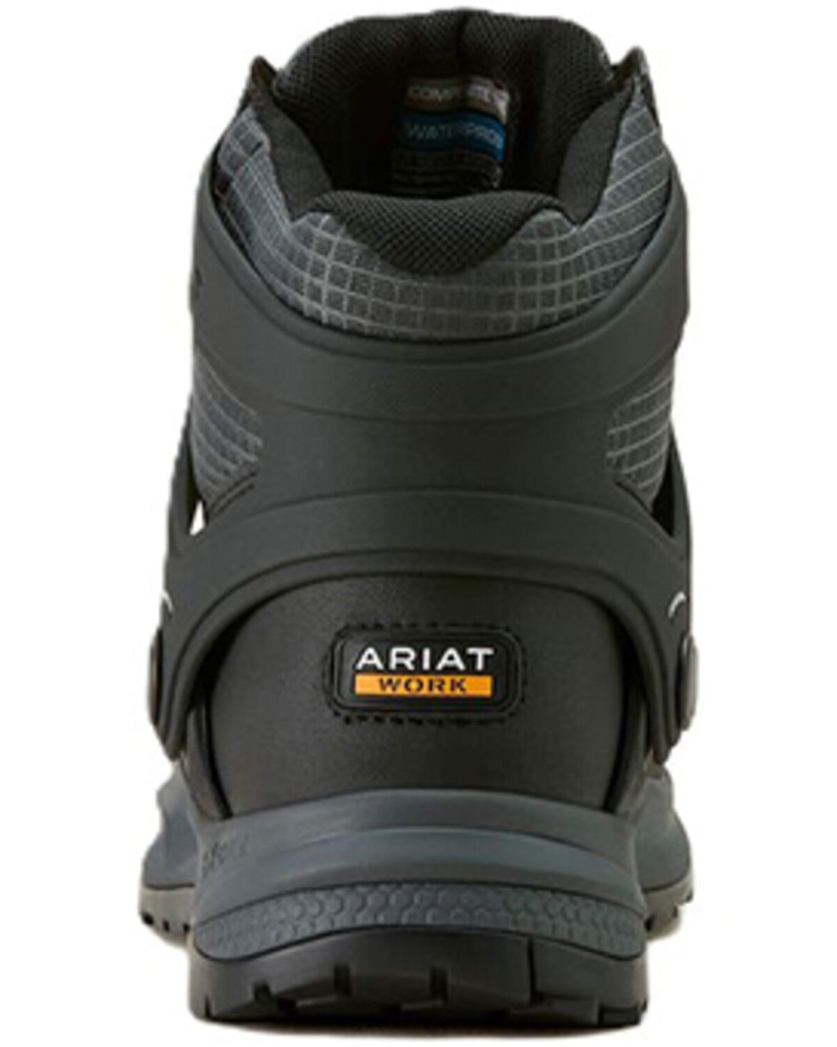 Image #3 - Ariat Men's Outpace Shift 6" Waterproof Lace-up Work Boots - Composite Toe, Black, hi-res