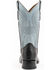 Image #9 - Ferrini Men's Smooth Quill Ostrich Exotic Boots - Broad Square Toe, Black, hi-res