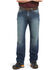 Image #1 - Ariat Men's Rebar M3 Loose Fit Sierra Wash Straight Jeans , Indigo, hi-res