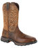 Image #1 - Durango Men's Maverick XP Waterproof Western Work Boots - Steel Toe, Brown, hi-res