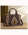 Image #2 - Wrangler Southwestern Print Duffle Bag, Coffee, hi-res