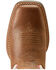 Image #4 - Ariat Girls' San Angelo VentTek Western Boots - Broad Square Toe , Brown, hi-res