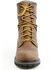 Image #4 - Hawx Men's 8" Logger Lace-Up Work Boot - Soft Toe, Chocolate, hi-res
