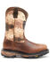 Image #2 - Cody James Men's Camo Flag Decimator Work Boot - Composite Toe  , Brown, hi-res