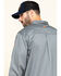 Image #5 - Hawx Men's FR Long Sleeve Woven Work Shirt - Tall, Silver, hi-res