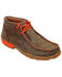 Image #2 - Twisted X Men's Lace Up Driving Mocs, Brown, hi-res